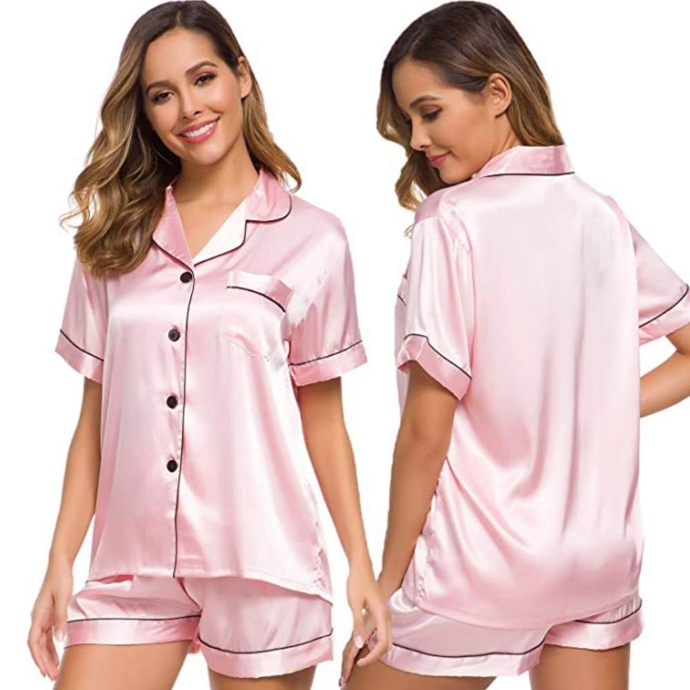 Women's Summer Satin Pyjamas: image 2