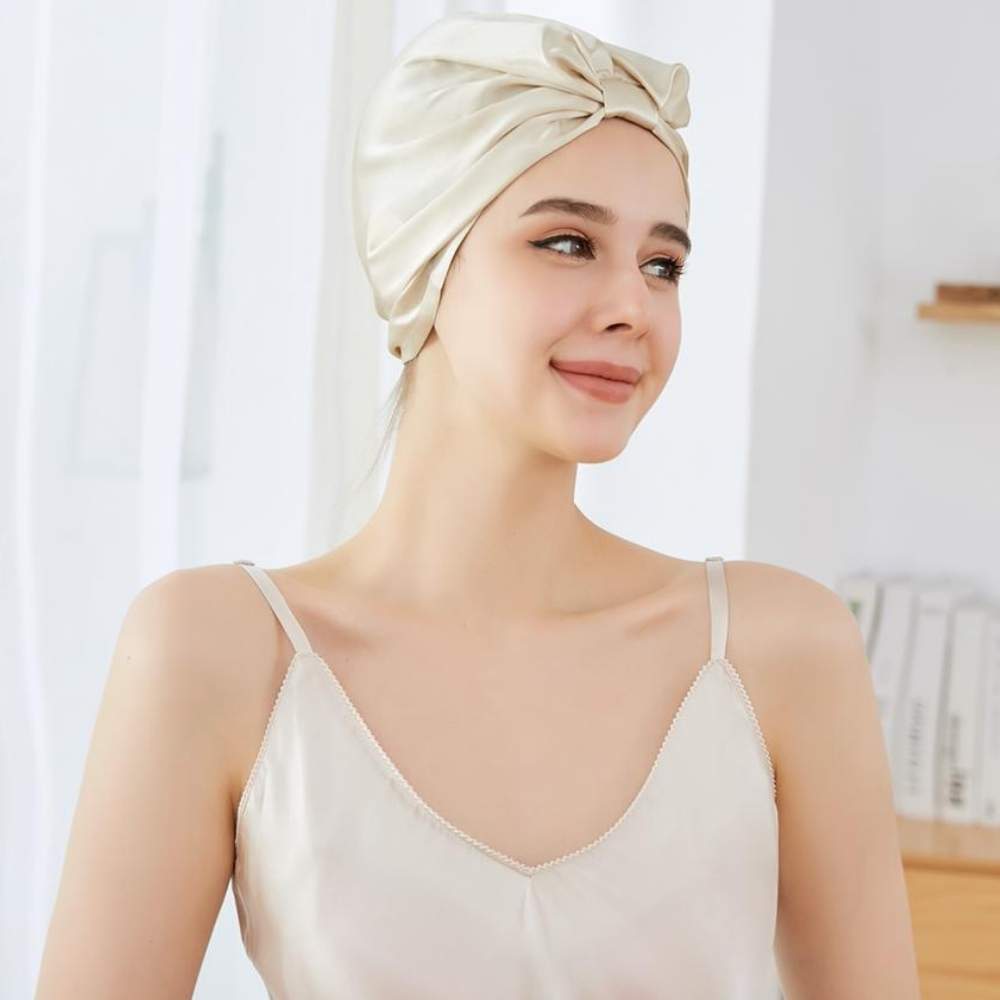 Mulberry Silk Hair Bonnet: image 6