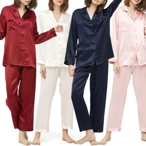 buy mulberry silk pyjamas for women new zealand